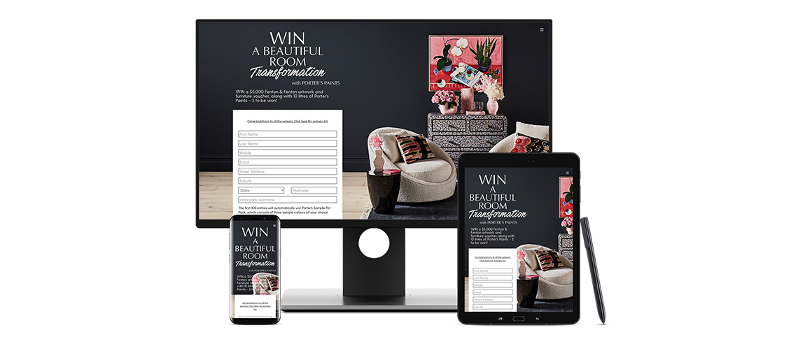 Choose Colours Case Study: Porter's Paints